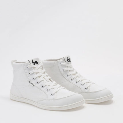 Rebound High Top / לבן מלא / סניקרס ברפוט / נעלי יחפנים