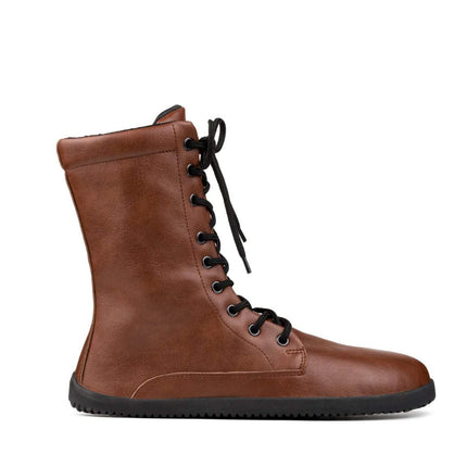 Ahinsa Jaya - Brown boots women barefoot אהינסה Jaya מגפיים ברפוט בצבע חום לנשים