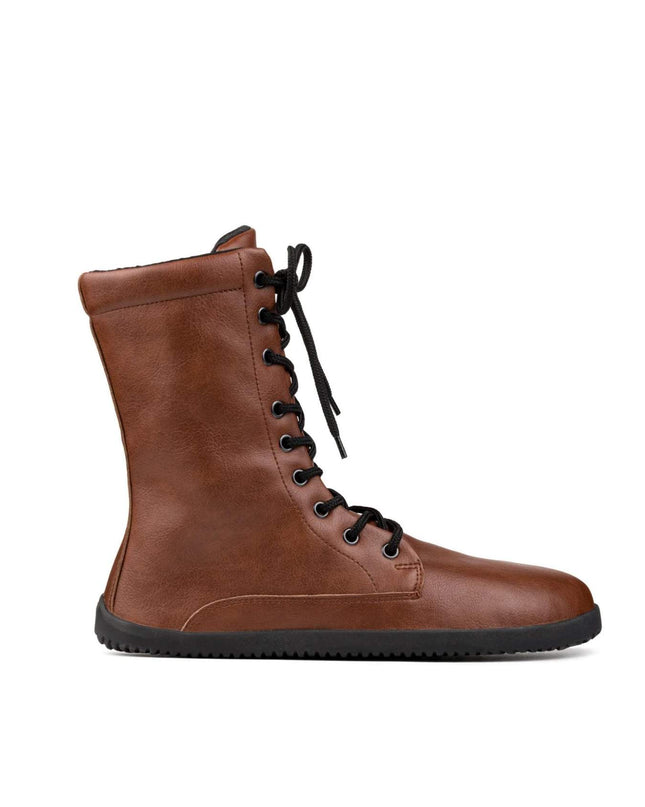 Ahinsa Jaya - Brown boots women barefoot אהינסה Jaya מגפיים ברפוט בצבע חום לנשים