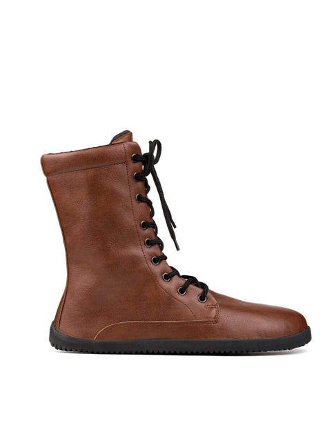 Ahinsa Jaya - Brown boots women barefoot אהינסה Jaya מגפיים ברפוט בצבע חום לנשים
