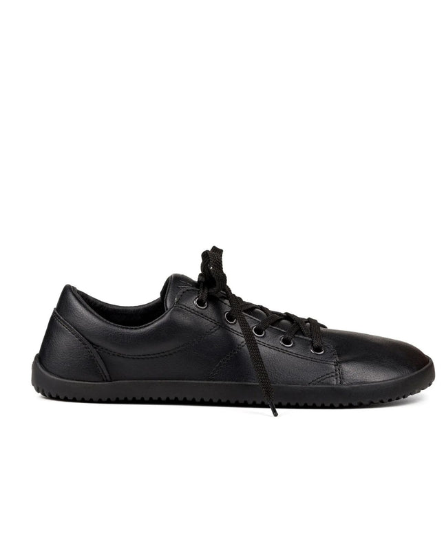 Ahinsa Vida sneakers - Black color shoes women & men barefoot אהינסה ברפוט סניקרס יוניסקס נעלי ברפוט ברפוט בצבע שחור לנשים ולגברים