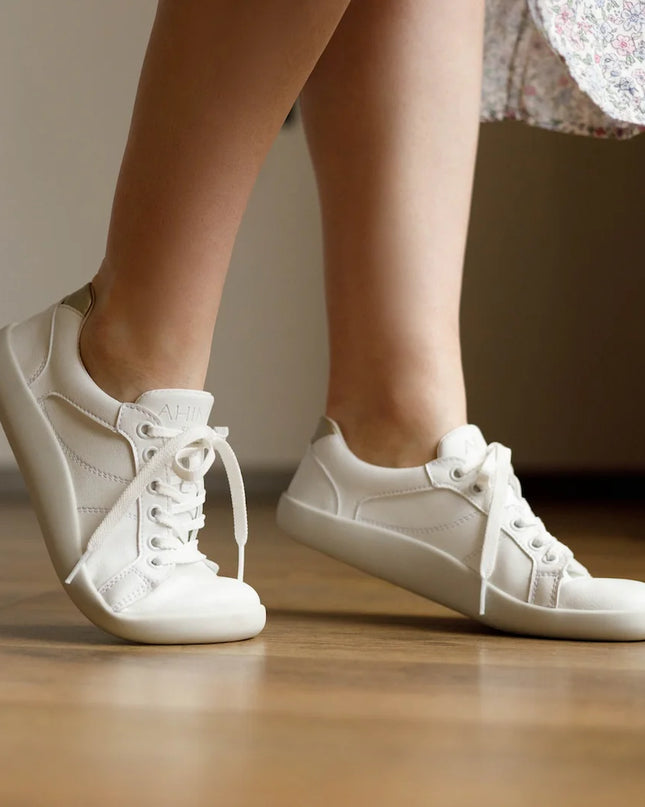 Ahinsa Pura play GOLD - Gold sneakers women barefoot אהינסה Pura play GOLD סניקרס ברפוט בצבע זהב לנשים