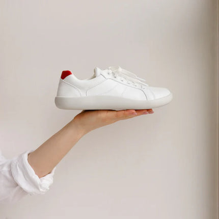 Ahinsa Pura play red Woman סניקרס אהינסה ברפוט לנשים - Red shoes women barefoot אהינסה Pura play red Woman סניקרס אהינסה ברפוט לנשים נעלי ברפוט ברפוט בצבע אדום לנשים