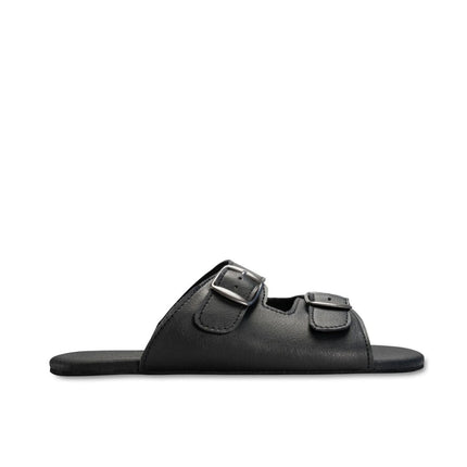 Ahinsa black כפכפי ברפוט אהינסה - Black sandals women & men barefoot אהינסה black כפכפי ברפוט אהינסה סנדלים ברפוט בצבע Black לנשים ולגברים