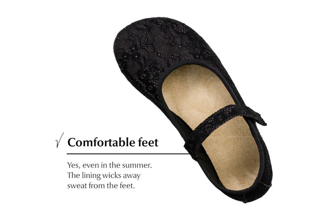 Ahinsa Ananda -Black ballet flats woman אהינסה אנאנדה נעלי בובה שחורות נשים - Black ballet flats women barefoot אהינסה Ananda -Black ballet flats woman אהינסה אנאנדה נעלי בובה שחורות נשים נעלי בובה ברפוט בצבע שחור לנשים