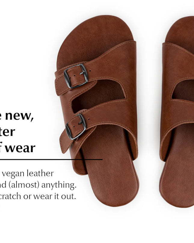 Ahinsa brown - Brown sandals women & men barefoot אהינסה brown סנדלים ברפוט בצבע Brown לנשים ולגברים