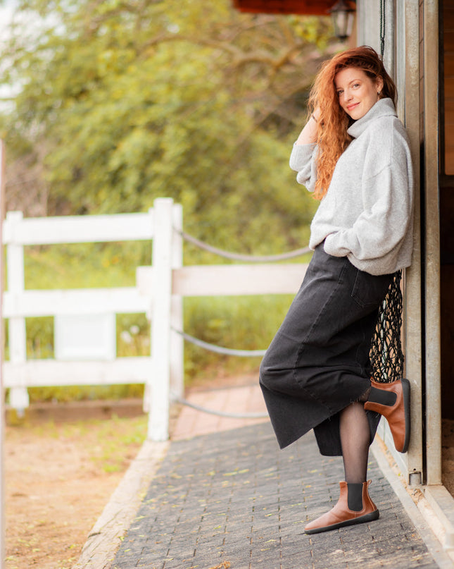 Chelsea brown boots