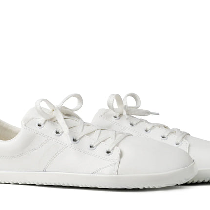 Ahinsa Vida sneakers - White color shoes women & men barefoot אהינסה ברפוט סניקרס יוניסקס נעלי ברפוט ברפוט בצבע לבן לנשים ולגברים