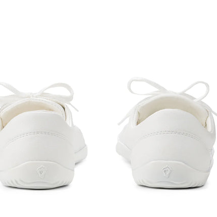 Ahinsa Vida sneakers - White color shoes women & men barefoot אהינסה ברפוט סניקרס יוניסקס נעלי ברפוט ברפוט בצבע לבן לנשים ולגברים