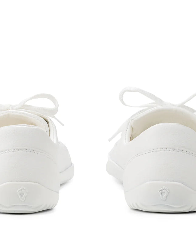 Ahinsa Vida sneakers - White color shoes women & men barefoot אהינסה ברפוט סניקרס יוניסקס נעלי ברפוט ברפוט בצבע לבן לנשים ולגברים