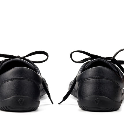 Ahinsa Vida sneakers - Black color shoes women & men barefoot אהינסה ברפוט סניקרס יוניסקס נעלי ברפוט ברפוט בצבע שחור לנשים ולגברים