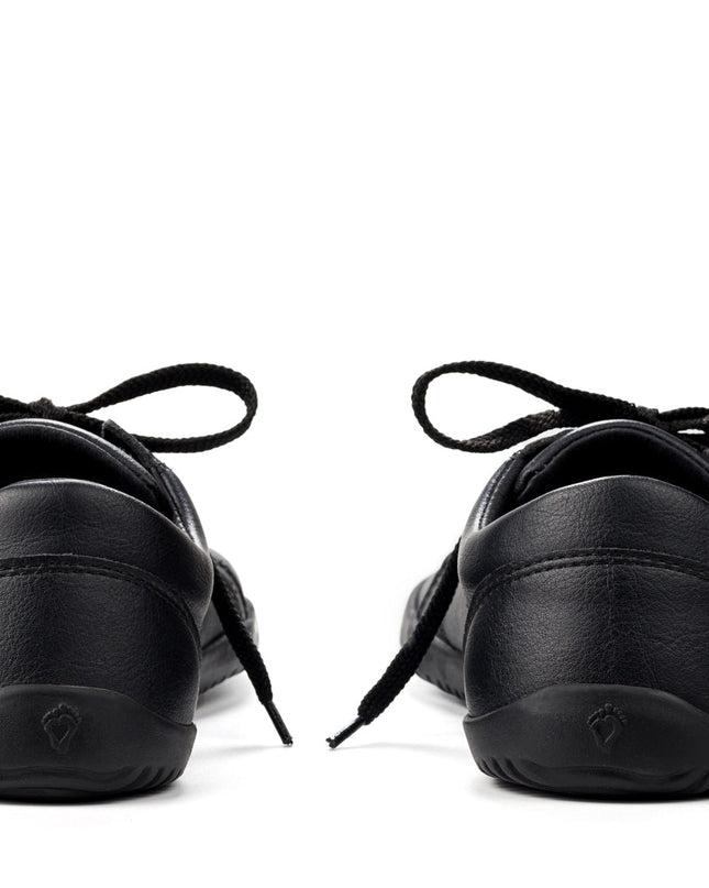 Ahinsa Vida sneakers - Black color shoes women & men barefoot אהינסה ברפוט סניקרס יוניסקס נעלי ברפוט ברפוט בצבע שחור לנשים ולגברים