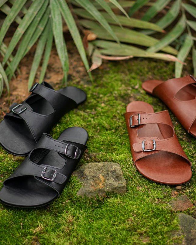 Ahinsa brown - Brown sandals women & men barefoot אהינסה brown סנדלים ברפוט בצבע Brown לנשים ולגברים