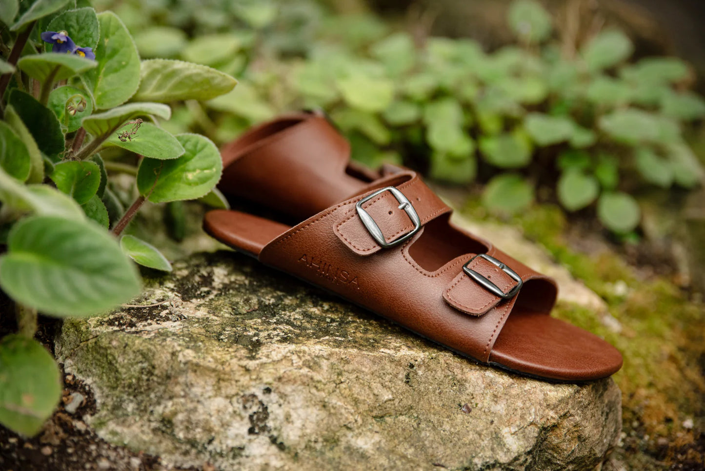 Ahinsa sandals brown Unisex