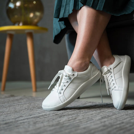 Ahinsa Pura play GOLD - Gold sneakers women barefoot אהינסה Pura play GOLD סניקרס ברפוט בצבע זהב לנשים