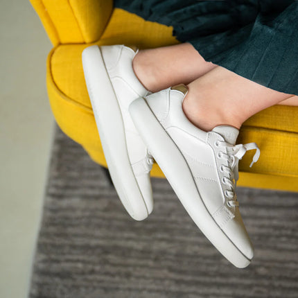 Ahinsa Pura play GOLD - Gold sneakers women barefoot אהינסה Pura play GOLD סניקרס ברפוט בצבע זהב לנשים
