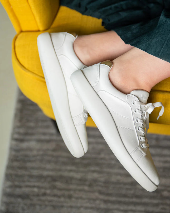 Ahinsa Pura play GOLD - Gold sneakers women barefoot אהינסה Pura play GOLD סניקרס ברפוט בצבע זהב לנשים
