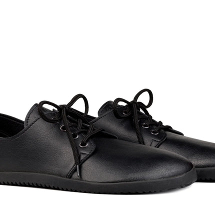 Ahinsa bindu black 2 אהינסה ברפוט לגברים - Black shoes women & men barefoot אהינסה bindu black 2 אהינסה ברפוט לגברים נעלי ברפוט ברפוט בצבע Black לנשים ולגברים