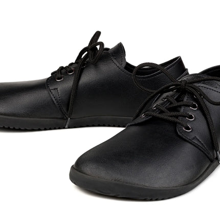 Ahinsa bindu black 2 אהינסה ברפוט לגברים - Black shoes women & men barefoot אהינסה bindu black 2 אהינסה ברפוט לגברים נעלי ברפוט ברפוט בצבע Black לנשים ולגברים