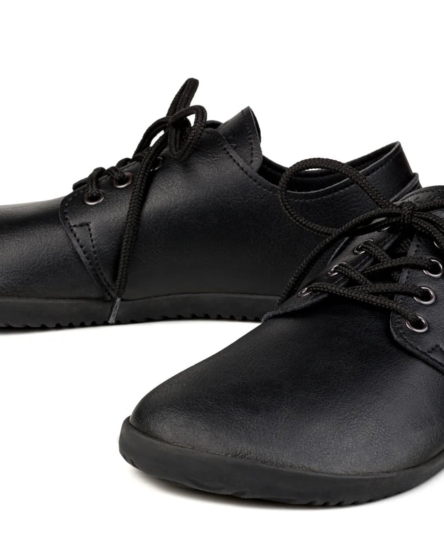 Ahinsa bindu black 2 אהינסה ברפוט לגברים - Black shoes women & men barefoot אהינסה bindu black 2 אהינסה ברפוט לגברים נעלי ברפוט ברפוט בצבע Black לנשים ולגברים