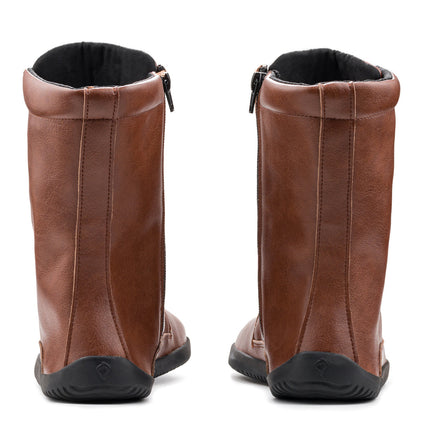 Ahinsa Jaya - Brown boots women barefoot אהינסה Jaya מגפיים ברפוט בצבע חום לנשים