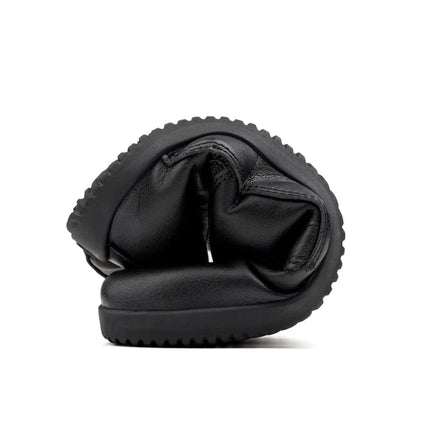 Ahinsa Jaya - Black boots women barefoot אהינסה Jaya מגפיים ברפוט בצבע שחור לנשים