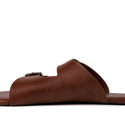 Ahinsa brown - Brown sandals women & men barefoot אהינסה brown סנדלים ברפוט בצבע Brown לנשים ולגברים