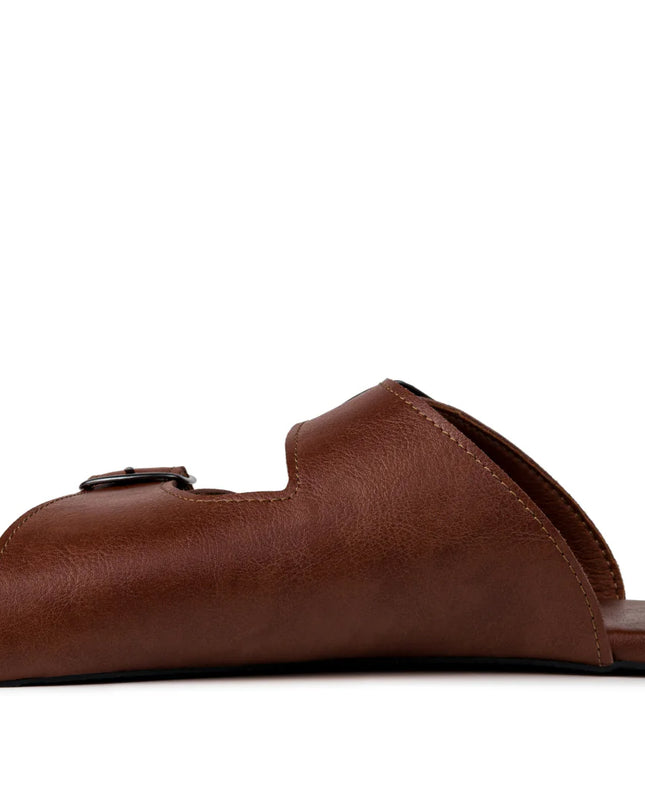 Ahinsa brown - Brown sandals women & men barefoot אהינסה brown סנדלים ברפוט בצבע Brown לנשים ולגברים