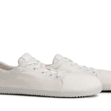 Ahinsa Vida Hemp - White sneakers women & men barefoot אהינסה Vida Hemp סניקרס ברפוט בצבע White לנשים ולגברים