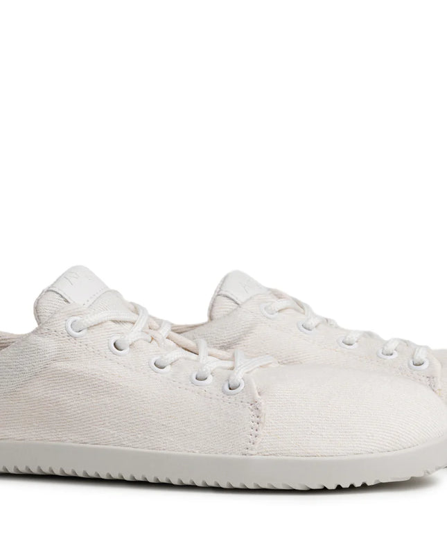 Ahinsa Vida Hemp - White sneakers women & men barefoot אהינסה Vida Hemp סניקרס ברפוט בצבע White לנשים ולגברים