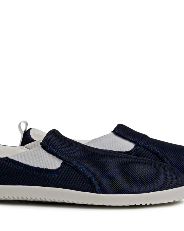 Ahinsa slip on   navy - Navy slip-on women & men barefoot אהינסה slip on   navy סליפ-און ברפוט בצבע Navy לנשים ולגברים