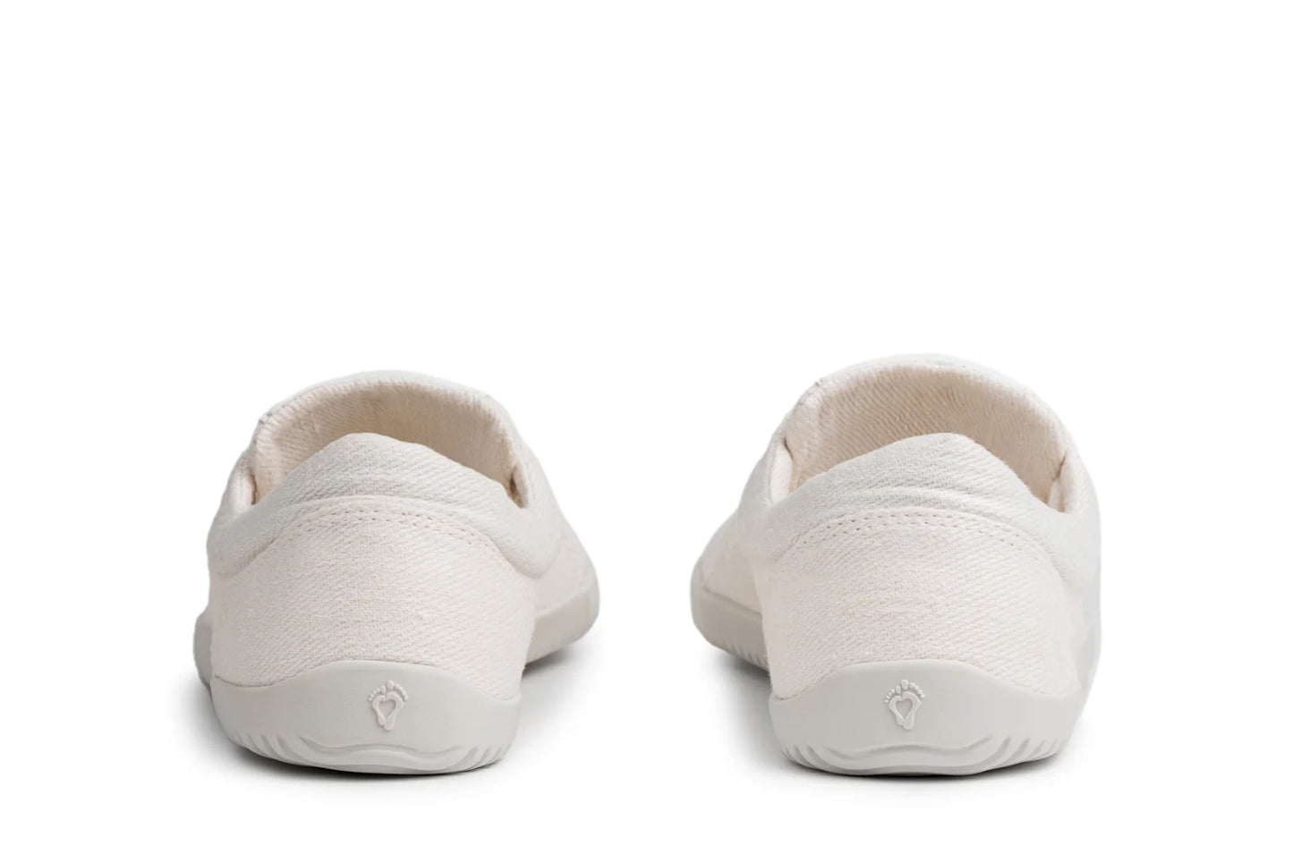 Ahinsa Vida Hemp white unisex barefoot vegan sneakers סניקרס ברפוט טבעוניות יוניסקס