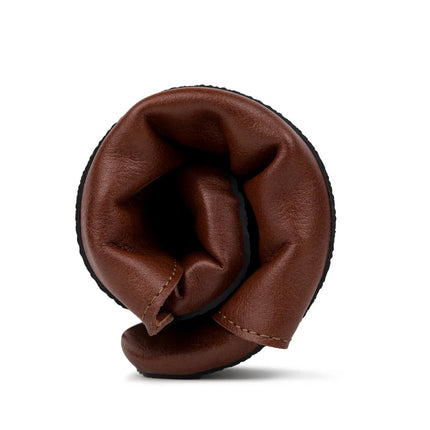 Ahinsa brown - Brown sandals women & men barefoot אהינסה brown סנדלים ברפוט בצבע Brown לנשים ולגברים