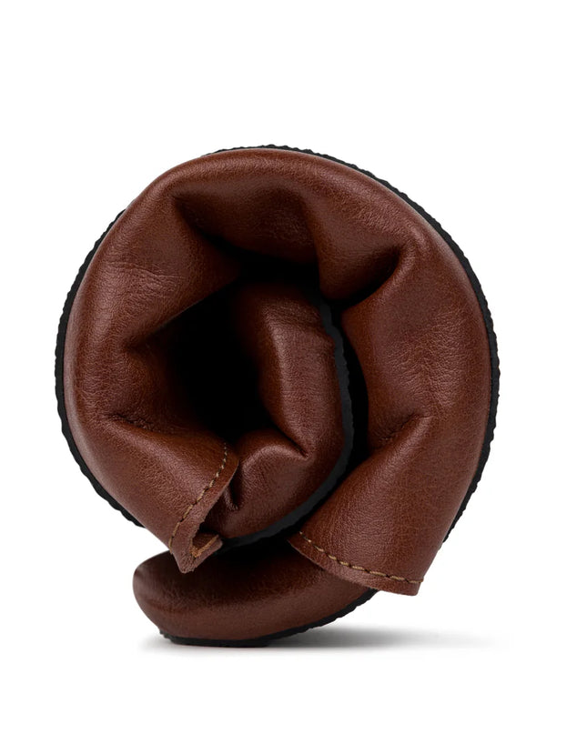 Ahinsa brown - Brown sandals women & men barefoot אהינסה brown סנדלים ברפוט בצבע Brown לנשים ולגברים