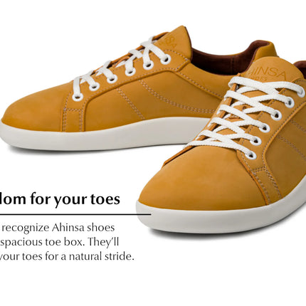Ahinsa Pura 2.0 סניקרס ברפוט טבעוניות יוניסקס - Color sneakers women & men barefoot אהינסה Pura 2.0 סניקרס ברפוט טבעוניות יוניסקס סניקרס ברפוט בצבע Color לנשים ולגברים