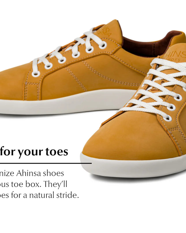 Ahinsa Pura 2.0 סניקרס ברפוט טבעוניות יוניסקס - Color sneakers women & men barefoot אהינסה Pura 2.0 סניקרס ברפוט טבעוניות יוניסקס סניקרס ברפוט בצבע Color לנשים ולגברים