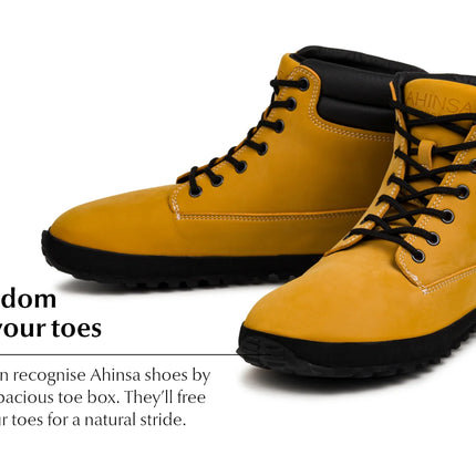 Ahinsa shuma mustrad מגף ברפוט יוניסקס - Color shoes women & men barefoot אהינסה shuma mustrad מגף ברפוט יוניסקס נעלי ברפוט ברפוט בצבע Color לנשים ולגברים