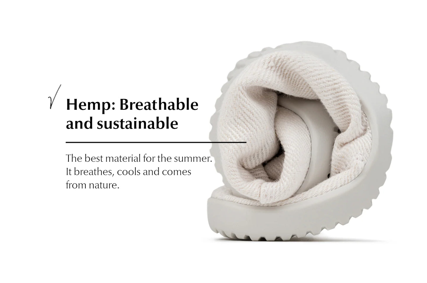 Ahinsa Vida Hemp white unisex barefoot vegan sneakers סניקרס ברפוט טבעוניות יוניסקס