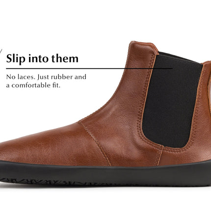 Chelsea brown boots