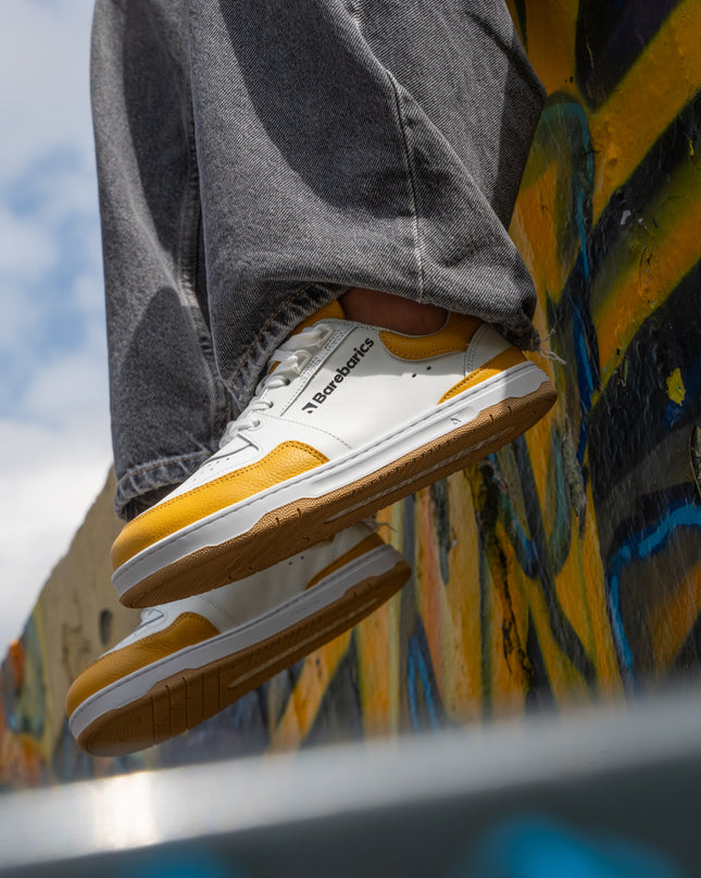 Wave - white & Sunset Yellow