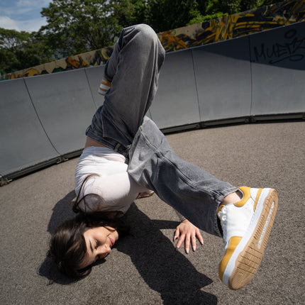 Wave - white & Sunset Yellow