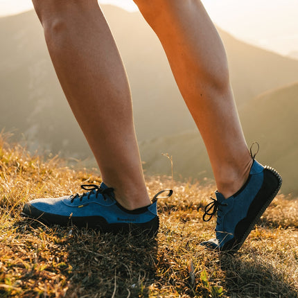Be Lenka Trailwalker 2.0 - Deep Ocean hiking shoes women & men barefoot בילנקה Trailwalker 2.0 נעלי טיולים ברפוט בצבע כחול עמוק לנשים ולגברים