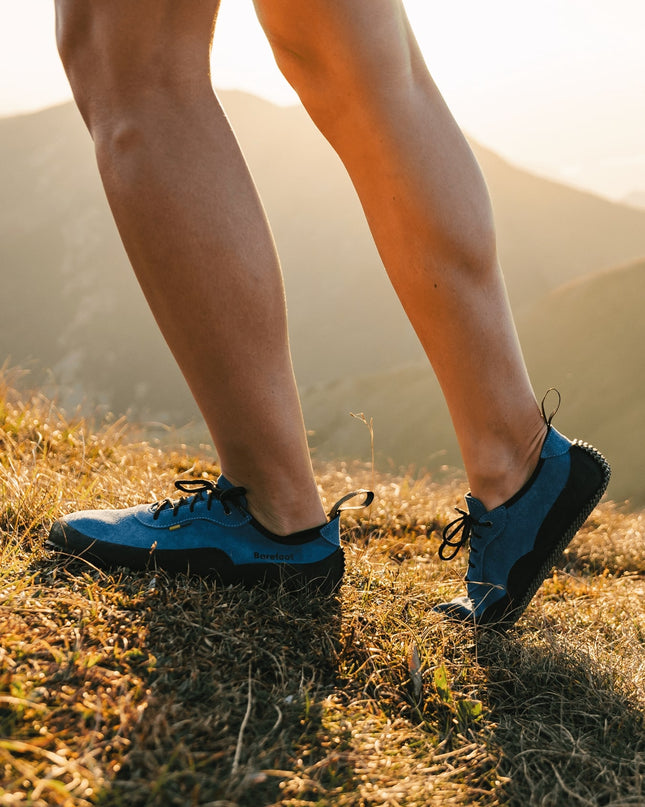 Be Lenka Trailwalker 2.0 - Deep Ocean hiking shoes women & men barefoot בילנקה Trailwalker 2.0 נעלי טיולים ברפוט בצבע כחול עמוק לנשים ולגברים