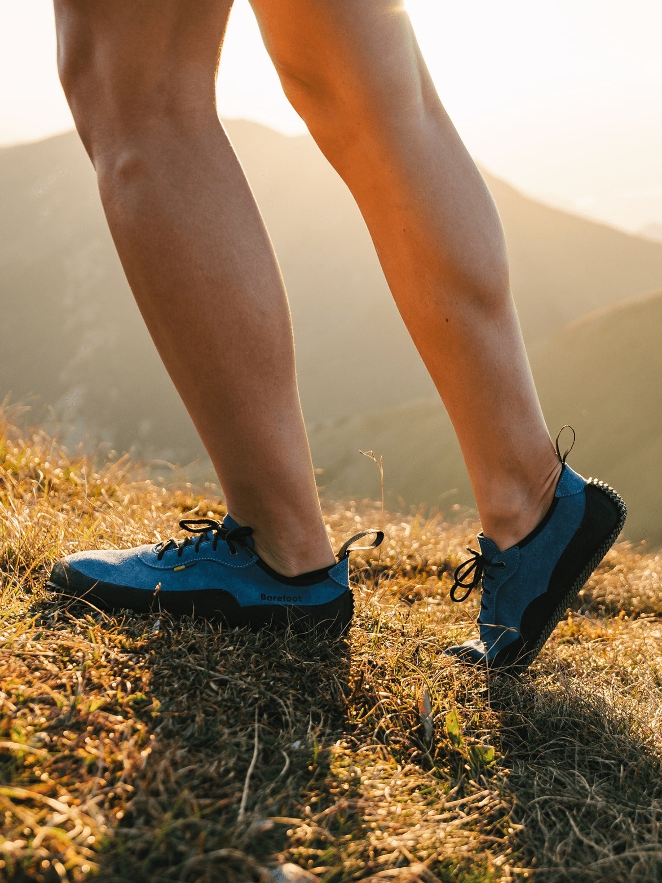 be lenka barefoot Trailwalker 2.0 - Deep Ocean בילנקה נעלי טיולים ברפוט