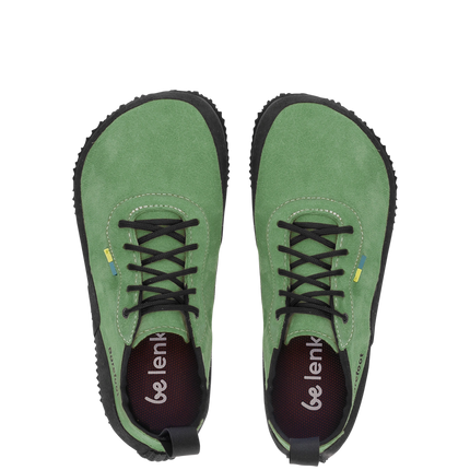 Be Lenka Trailwalker 2.0 - Olive Green hiking shoes women & men barefoot בילנקה Trailwalker 2.0 נעלי טיולים ברפוט בצבע ירוק זית לנשים ולגברים