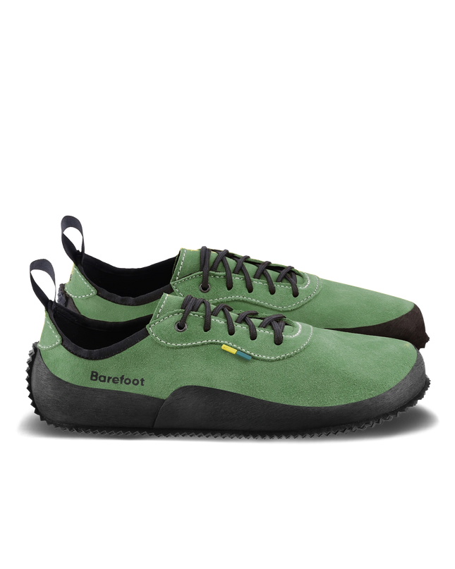 Be Lenka Trailwalker 2.0 - Olive Green hiking shoes women & men barefoot בילנקה Trailwalker 2.0 נעלי טיולים ברפוט בצבע ירוק זית לנשים ולגברים