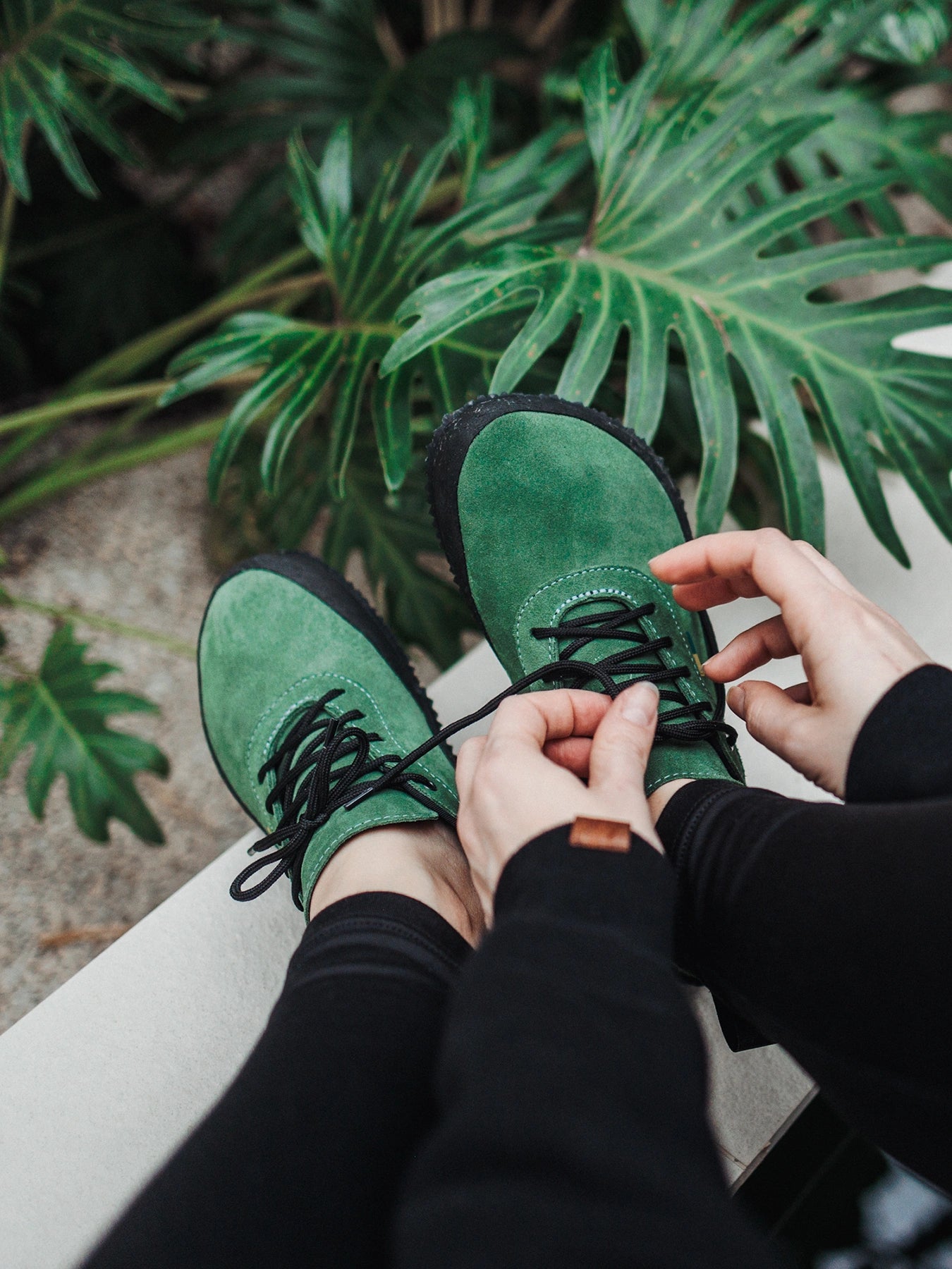 Be Lenka Trailwalker 2.0 - Olive Green בילנקה טראילווקר נעלי טיולים ברפוט ירוקות לגברים