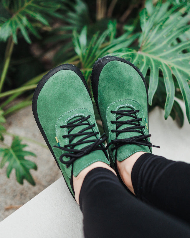Be Lenka Trailwalker 2.0 - Olive Green hiking shoes women & men barefoot בילנקה Trailwalker 2.0 נעלי טיולים ברפוט בצבע ירוק זית לנשים ולגברים