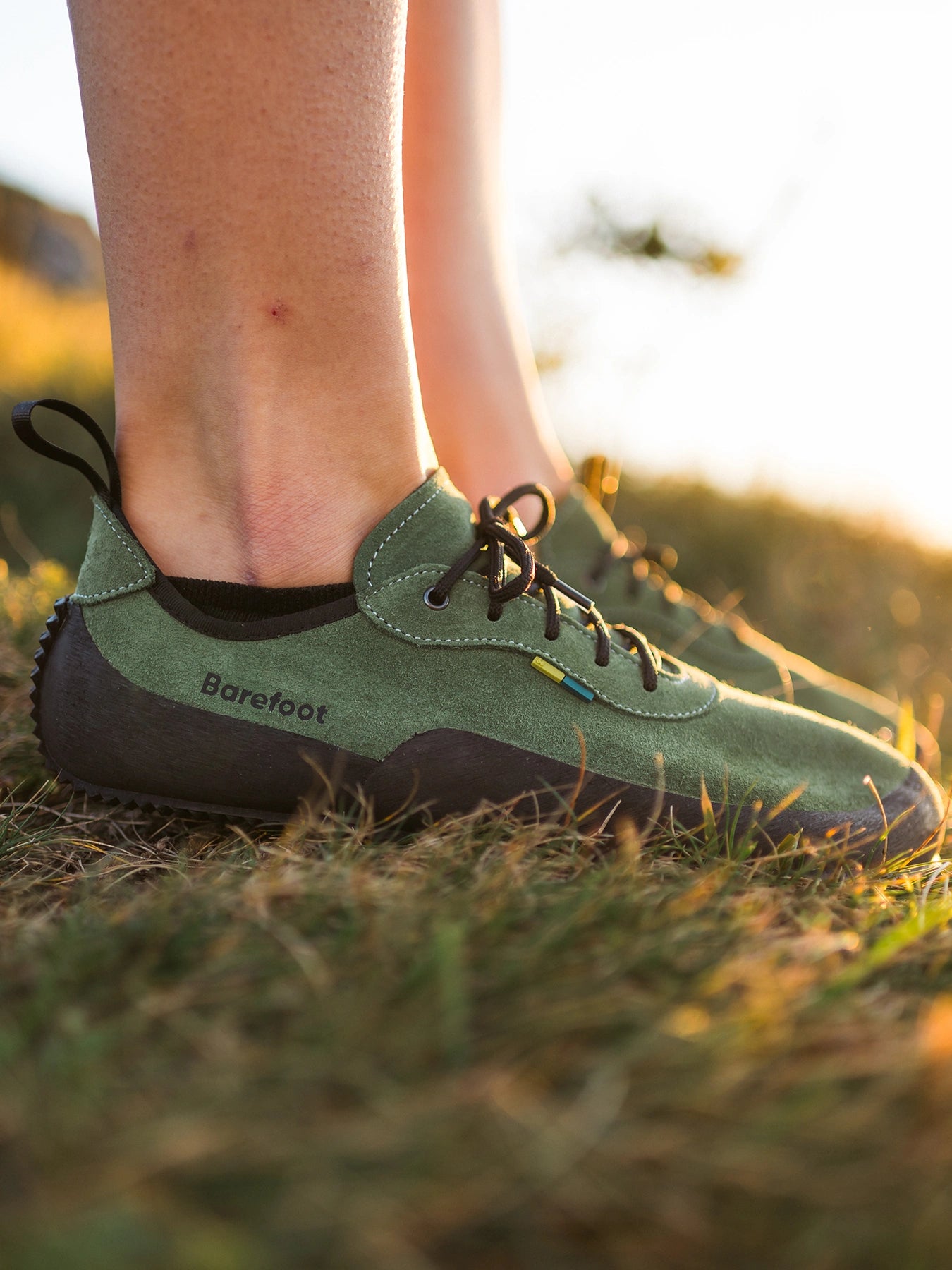 Be Lenka Trailwalker 2.0 - Olive Green בילנקה טראילווקר נעלי טיולים ברפוט ירוקות לגברים