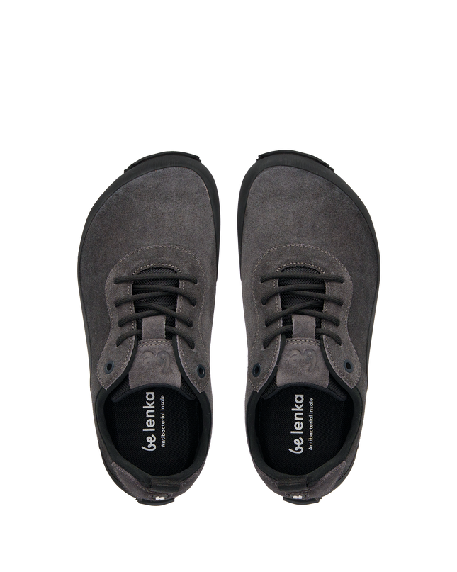 Be Lenka Trailwalker 3.0 barefoot – נעלי ברפוט אפורות טיולים לנשים ולגברים